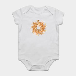 Wreath of wheat ears Baby Bodysuit